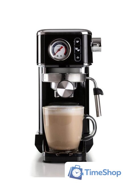 Рожковая кофеварка Ariete Espresso Slim Moderna 1381/12 - Изображение №4 — Интернет-магазин Time-Shop