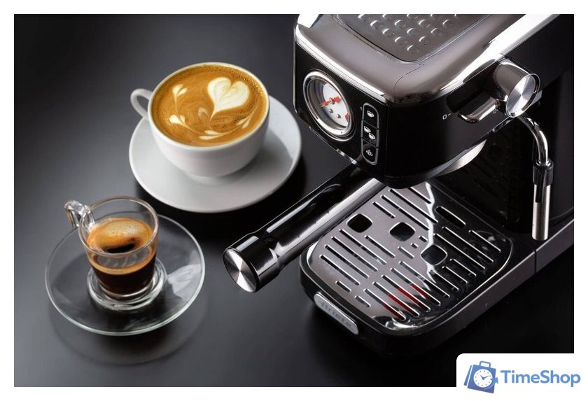 Рожковая кофеварка Ariete Espresso Slim Moderna 1381/12 - Изображение №5 — Интернет-магазин Time-Shop