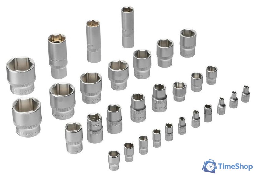 Набор домашнего мастера Denzel 15803 (100 предметов) - Изображение №8 — Интернет-магазин Time-Shop