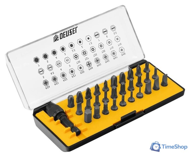 Набор домашнего мастера Denzel 15803 (100 предметов) - Изображение №11 — Интернет-магазин Time-Shop