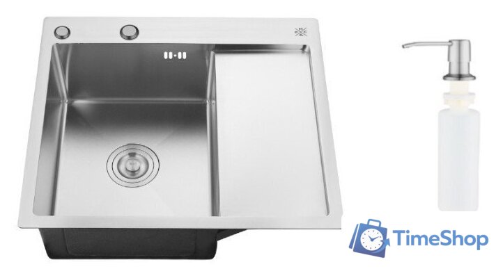 Кухонная мойка РМС MRK-5851L (с дозатором) - Изображение №1 — Интернет-магазин Time-Shop