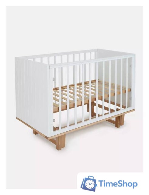 Классическая детская кроватка Rant Bamboo 768 (cloud white) - Изображение №2 — Интернет-магазин Time-Shop