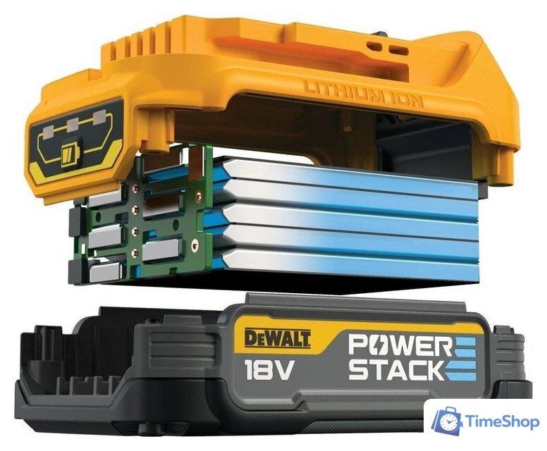 Набор аккумуляторов DeWalt DCBP034E2 (18В/2x1.7 Ач) - Изображение №5 — Интернет-магазин Time-Shop