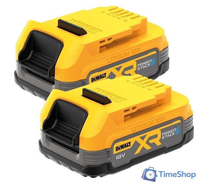 Набор аккумуляторов DeWalt DCBP034E2 (18В/2x1.7 Ач) - Изображение №1 — Интернет-магазин Time-Shop