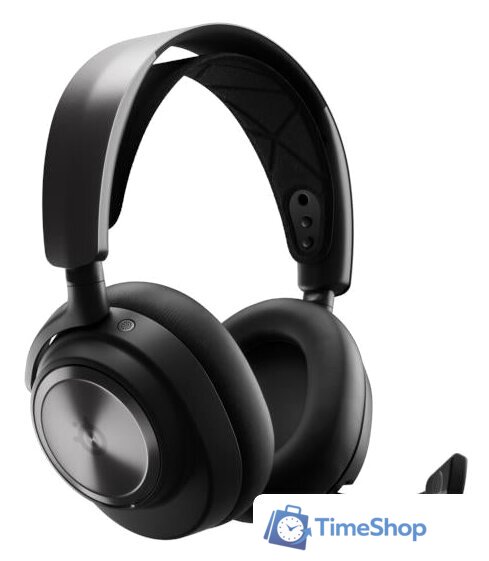 Наушники SteelSeries Arctis Nova Pro Wireless P (черный) - Изображение №2 — Интернет-магазин Time-Shop