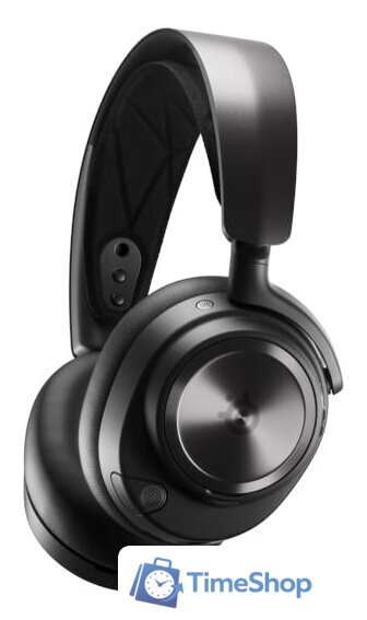 Наушники SteelSeries Arctis Nova Pro Wireless P (черный) - Изображение №3 — Интернет-магазин Time-Shop