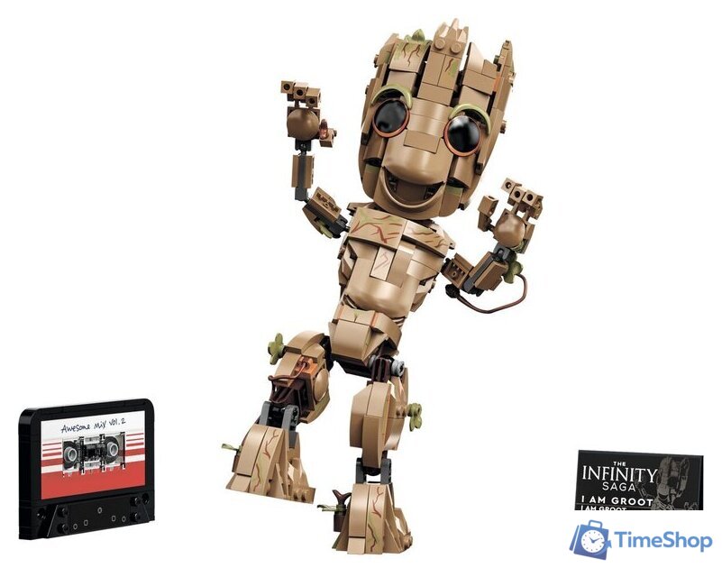 Конструктор LEGO Marvel 76217 Я есть Грут - Изображение №2 — Интернет-магазин Time-Shop