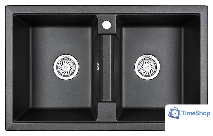 Кухонная мойка Granula GR-8101 (черный) - Изображение №1 — Интернет-магазин Time-Shop
