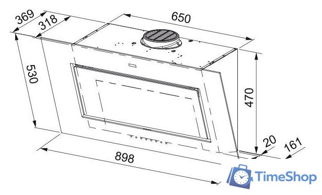 Кухонная вытяжка Franke Mythos FMY PER PRO BK F90 330.0682.354 - Изображение №9 — Интернет-магазин Time-Shop
