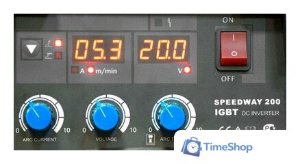 Сварочный инвертор AuroraPRO Speedway 200 - Изображение №9 — Интернет-магазин Time-Shop