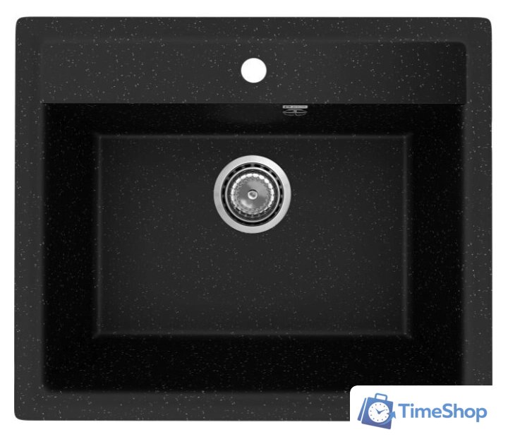 Кухонная мойка Practik PR-M 565-004 (черный оникс) - Изображение №1 — Интернет-магазин Time-Shop