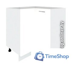 Шкаф напольный Кортекс-мебель Корнелия Лира НШУ без столешницы угловой (белый) - Изображение №1 — Интернет-магазин Time-Shop