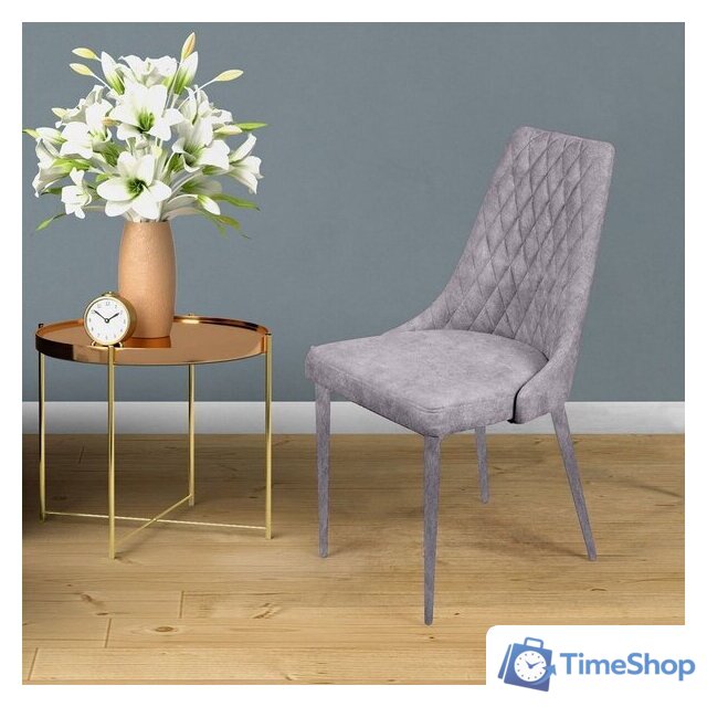 Стул Ваш день Connor Barkhat 04 (светло-серый) - Изображение №4 — Интернет-магазин Time-Shop