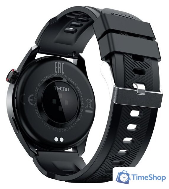 Умные часы Tecno Watch Pro 3 TSP-WP03 (черный) - Изображение №3 — Интернет-магазин Time-Shop