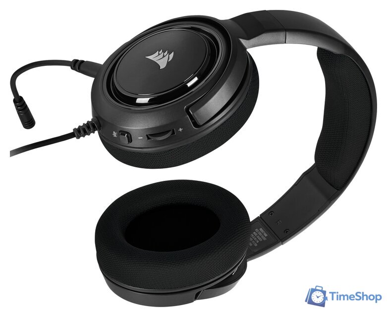 Наушники Corsair HS35 (карбон) - Изображение №4 — Интернет-магазин Time-Shop