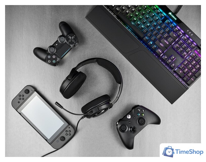 Наушники Corsair HS35 (карбон) - Изображение №10 — Интернет-магазин Time-Shop