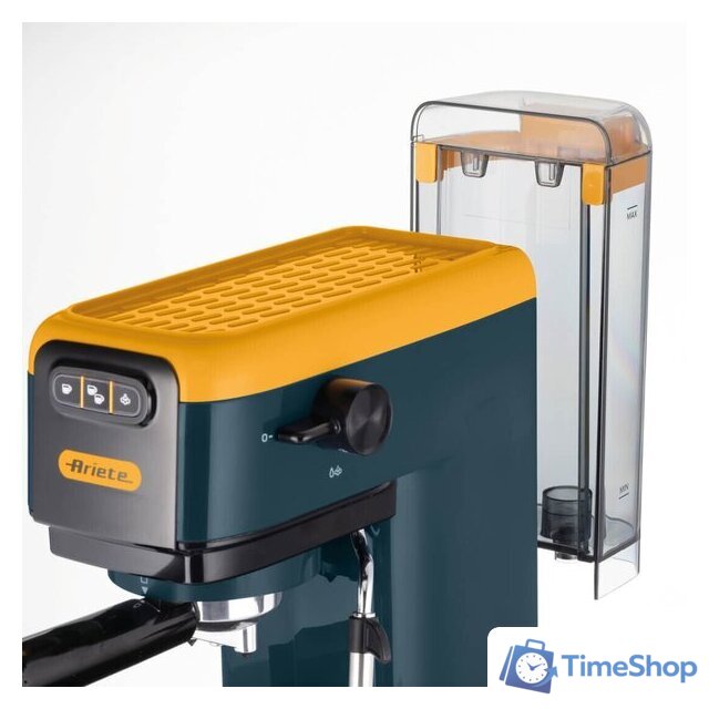 Рожковая кофеварка Ariete 1399/16 Mango Yellow - Изображение №4 — Интернет-магазин Time-Shop
