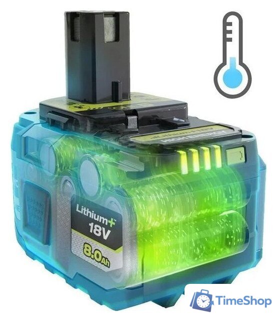 Аккумулятор Ryobi RB1880T 5133006264 (18В/8 Ah) - Изображение №3 — Интернет-магазин Time-Shop