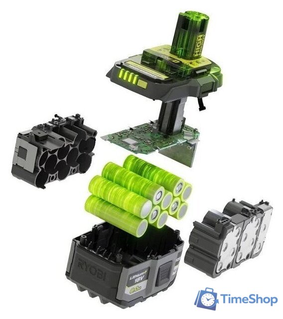Аккумулятор Ryobi RB1880T 5133006264 (18В/8 Ah) - Изображение №8 — Интернет-магазин Time-Shop