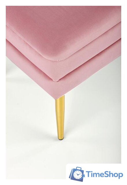 Пуфик Halmar Velva (розовый/золотой) - Изображение №6 — Интернет-магазин Time-Shop