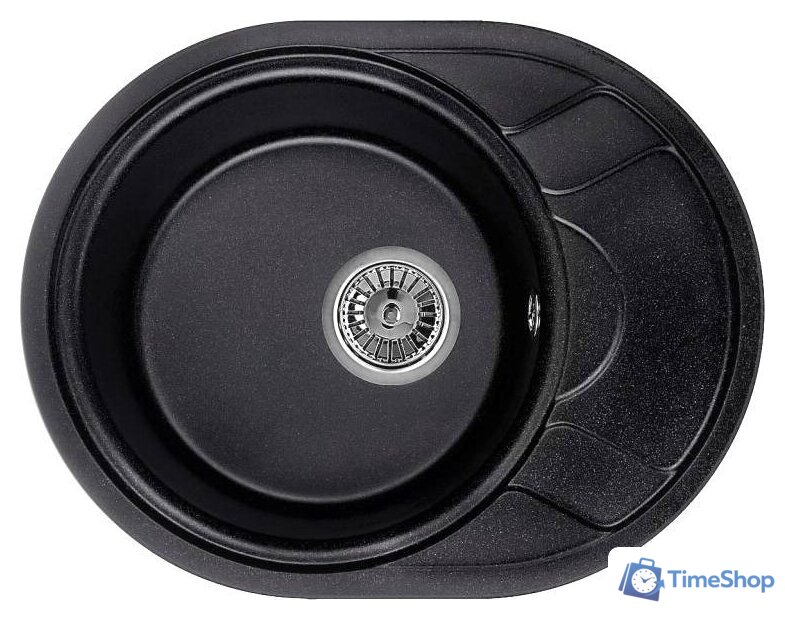 Кухонная мойка Granula 5802 (шварц) - Изображение №1 — Интернет-магазин Time-Shop