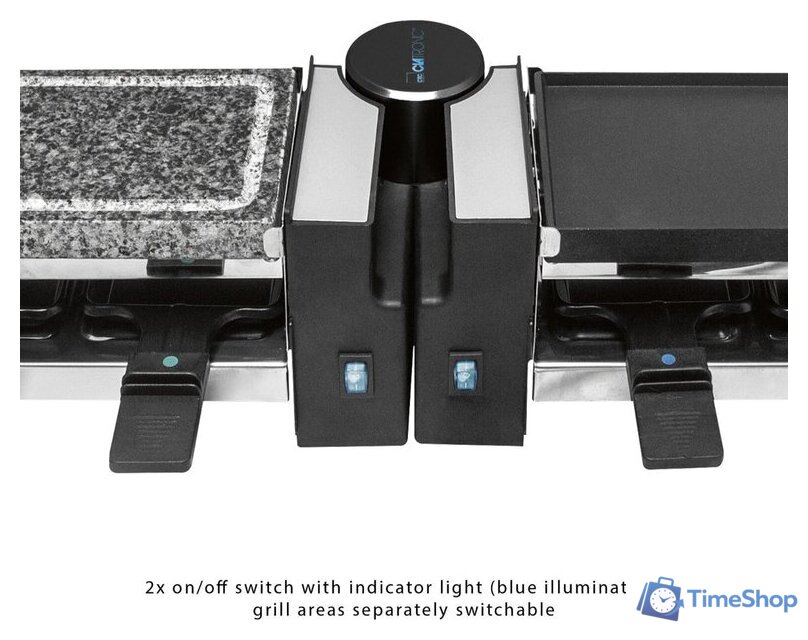 Раклетница Clatronic RG 3678 - Изображение №11 — Интернет-магазин Time-Shop