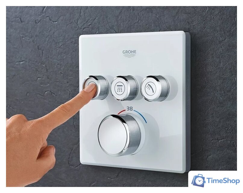Смеситель без скрытого механизма Grohe Grohtherm SmartControl 29157LS0 - Изображение №2 — Интернет-магазин Time-Shop