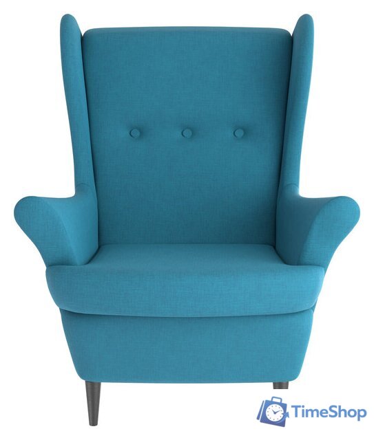 Интерьерное кресло Mio Tesoro Тойво (twist 12 petrol turquoise) - Изображение №2 — Интернет-магазин Time-Shop
