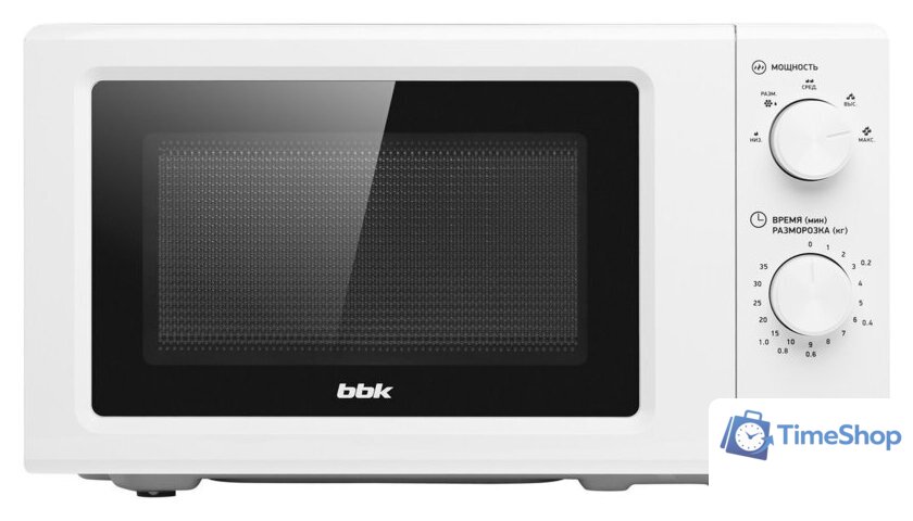 Микроволновая печь BBK 20MWS-731M/W - Изображение №4 — Интернет-магазин Time-Shop