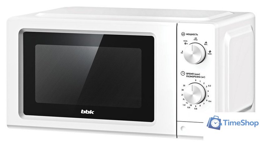 Микроволновая печь BBK 20MWS-731M/W - Изображение №6 — Интернет-магазин Time-Shop
