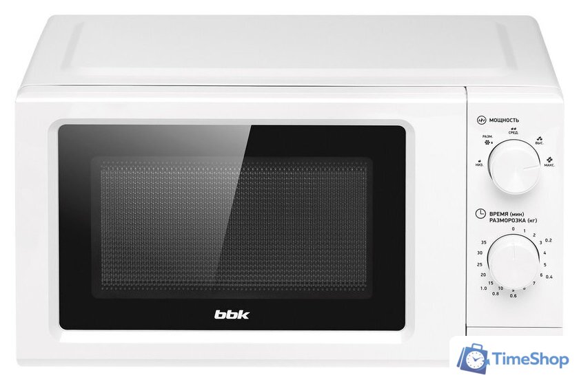 Микроволновая печь BBK 20MWS-731M/W - Изображение №3 — Интернет-магазин Time-Shop