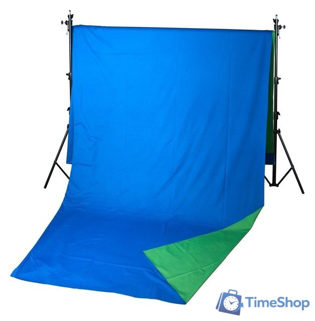 Фон для съемки GreenBean хромакей Field 2.4 х 5.0 B/G - Изображение №1 — Интернет-магазин Time-Shop