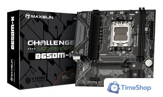 Материнская плата Maxsun Challenger B650M-K - Изображение №6 — Интернет-магазин Time-Shop