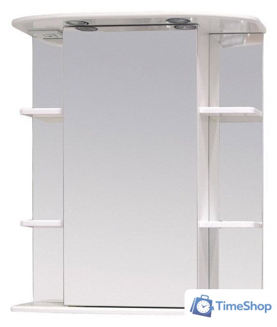  Onika Шкаф с зеркалом Глория 60.02 правый (белый) [206008] - Изображение №1 — Интернет-магазин Time-Shop