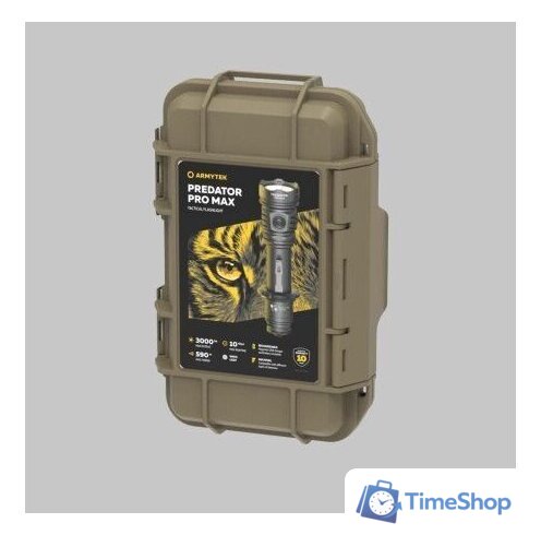 Фонарь Armytek Predator Pro Max (белый свет) - Изображение №3 — Интернет-магазин Time-Shop
