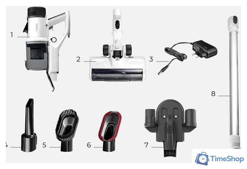 Пылесос RED Solution V3050 - Изображение №27 — Интернет-магазин Time-Shop