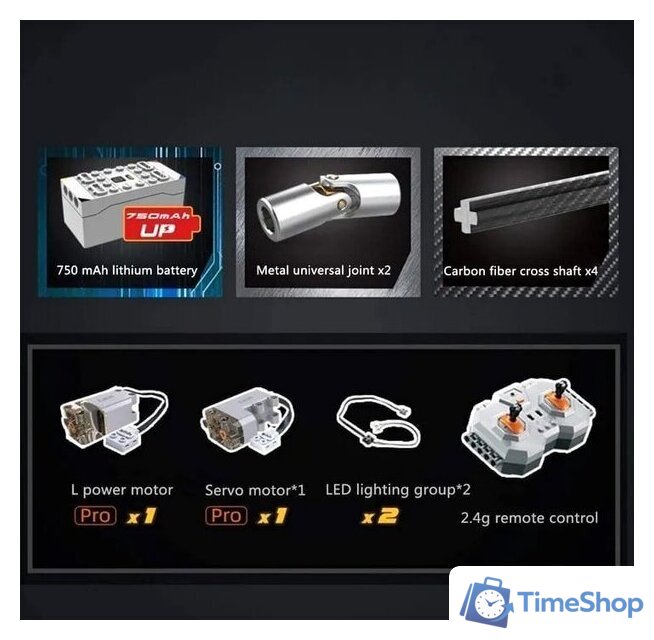 Конструктор CaDa C61008W Monster Truck - Изображение №8 — Интернет-магазин Time-Shop