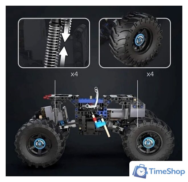 Конструктор CaDa C61008W Monster Truck - Изображение №10 — Интернет-магазин Time-Shop