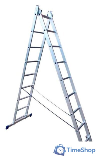 Лестница-трансформер Stairs AL210 (2x10 ступеней) - Изображение №1 — Интернет-магазин Time-Shop