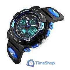 Наручные часы Skmei 1163-2 (синий) - Изображение №3 — Интернет-магазин Time-Shop