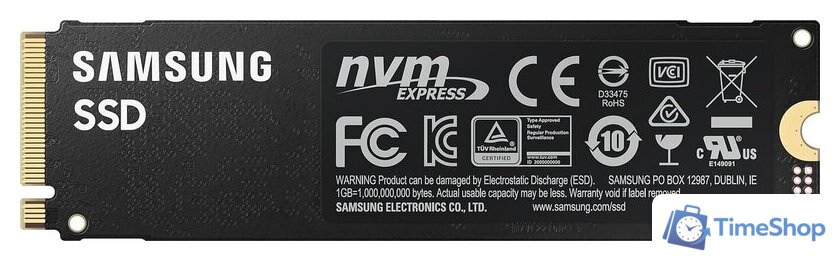 SSD Samsung 980 Pro 2TB MZ-V8P2T0BW - Изображение №2 — Интернет-магазин Time-Shop