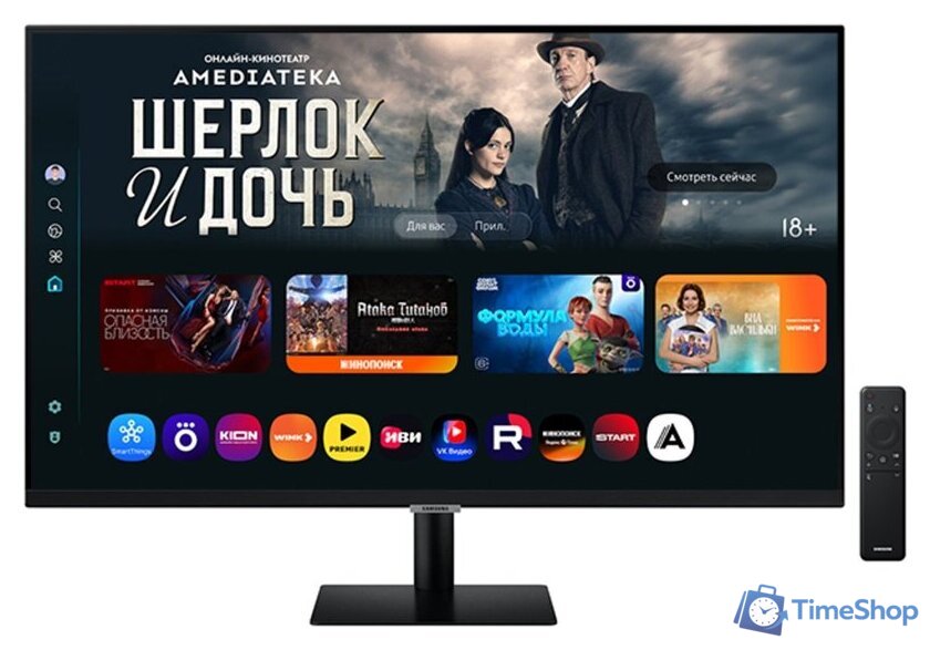 Smart монитор Samsung Smart M7 LS32FM702UIXCI - Изображение №1 — Интернет-магазин Time-Shop