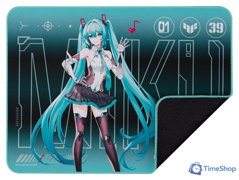 Коврик для мыши ASUS TUF Gaming P1 Hatsune Miku Edition - Изображение №2 — Интернет-магазин Time-Shop