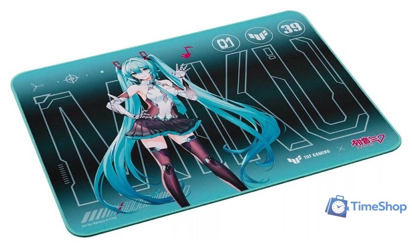 Коврик для мыши ASUS TUF Gaming P1 Hatsune Miku Edition - Изображение №3 — Интернет-магазин Time-Shop