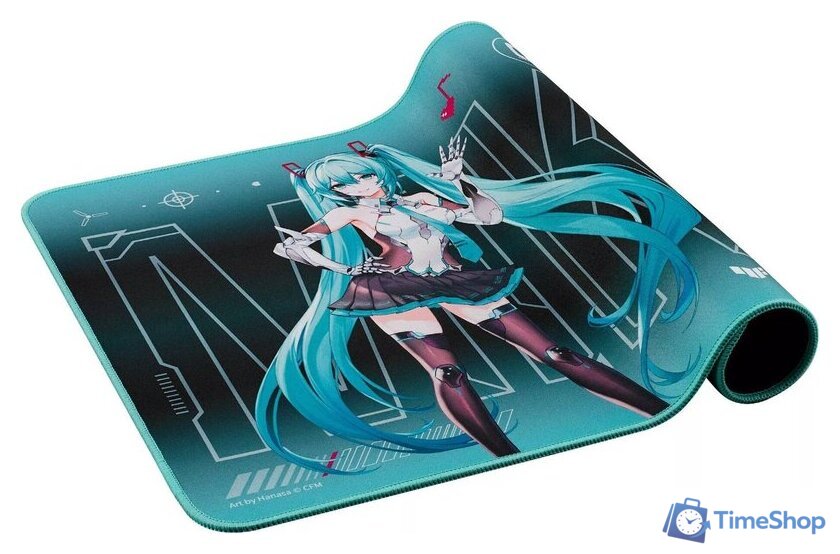 Коврик для мыши ASUS TUF Gaming P1 Hatsune Miku Edition - Изображение №4 — Интернет-магазин Time-Shop