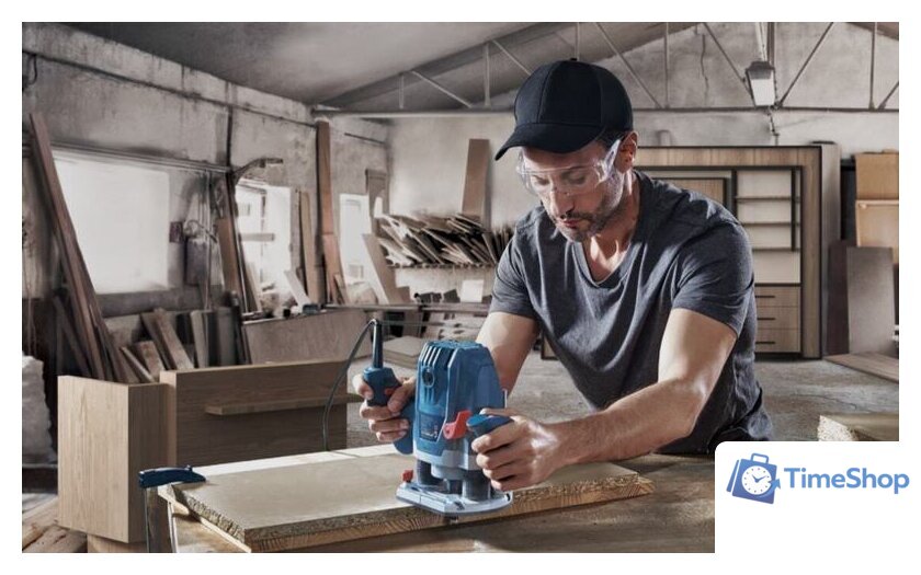 Вертикальный фрезер Bosch GOF 130 Professional 06016B7000 - Изображение №2 — Интернет-магазин Time-Shop