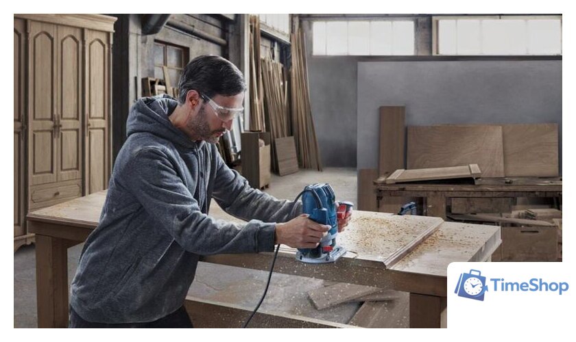 Вертикальный фрезер Bosch GOF 130 Professional 06016B7000 - Изображение №3 — Интернет-магазин Time-Shop