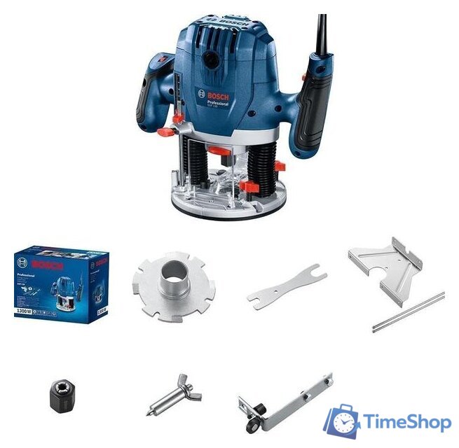 Вертикальный фрезер Bosch GOF 130 Professional 06016B7000 - Изображение №1 — Интернет-магазин Time-Shop