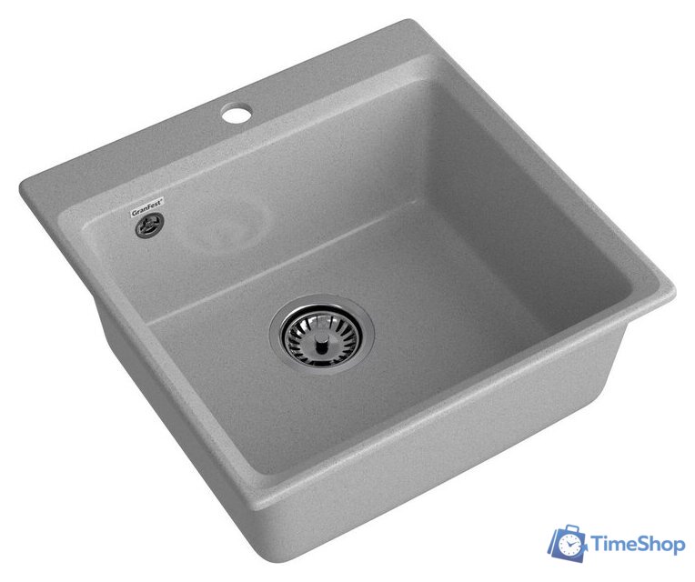 Кухонная мойка GranFest GF-LV-510 (серый) - Изображение №2 — Интернет-магазин Time-Shop