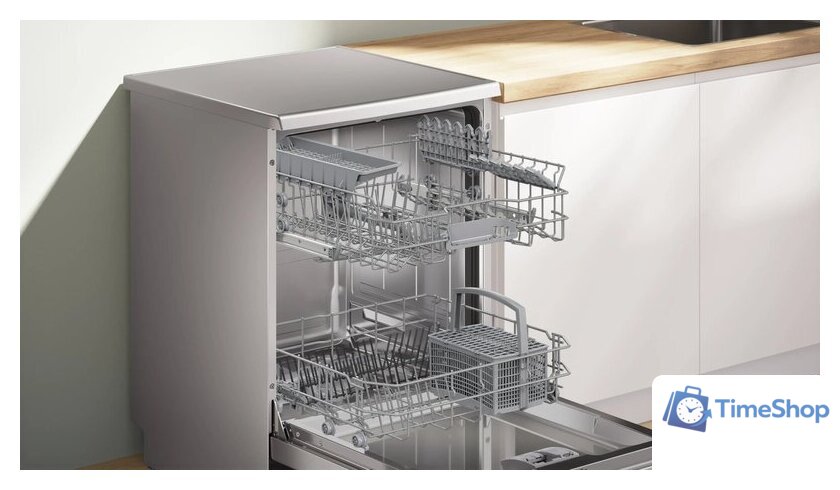 Отдельностоящая посудомоечная машина Bosch Serie 2 SMS2HTI06E - Изображение №5 — Интернет-магазин Time-Shop